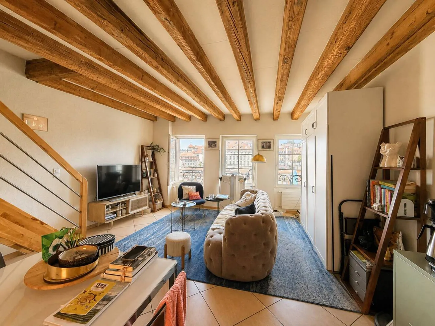 Duplex avec 2,5 pièces au centre-ville avec terrasse - Photo 3 sur 8