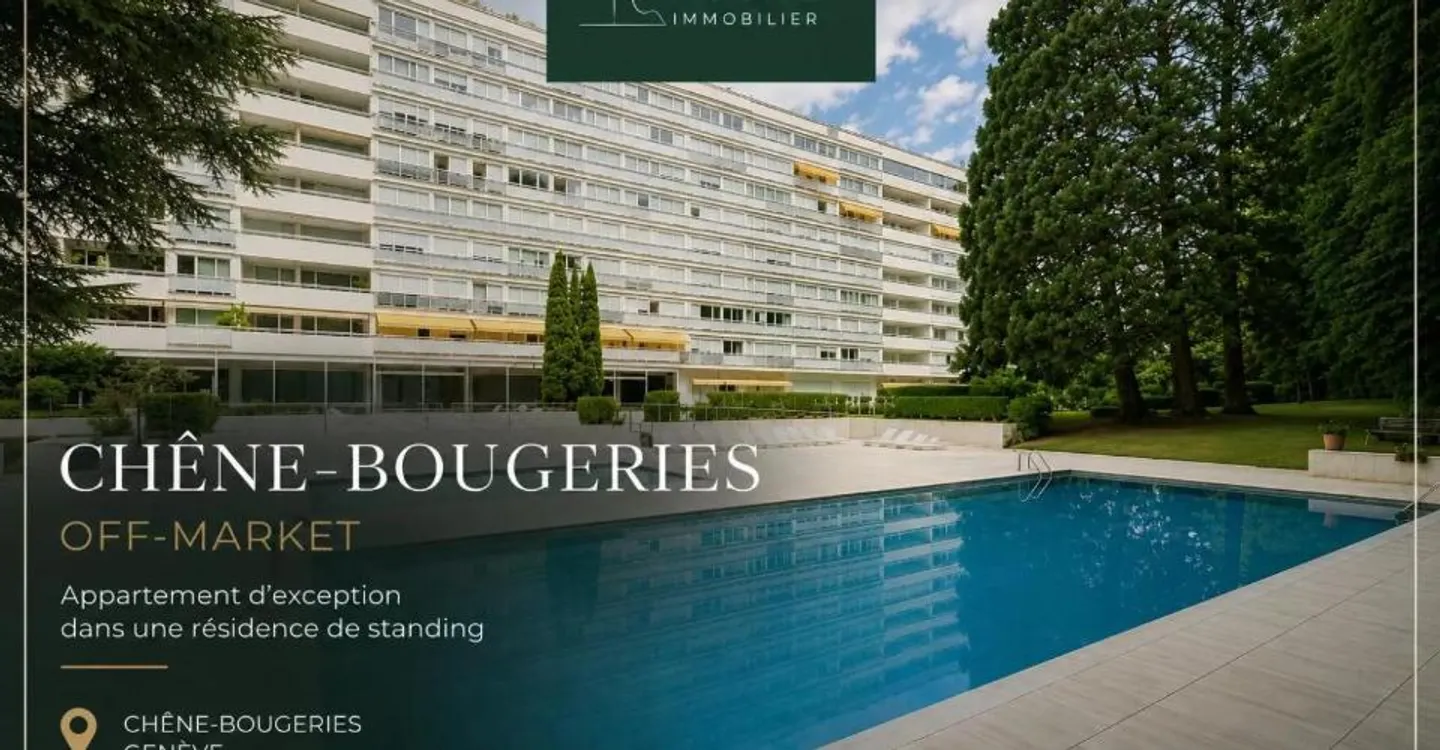 Chêne-Bougeries ? Large 4-room bright apartment in the heart of La Gradelle - Photo 1 of 1