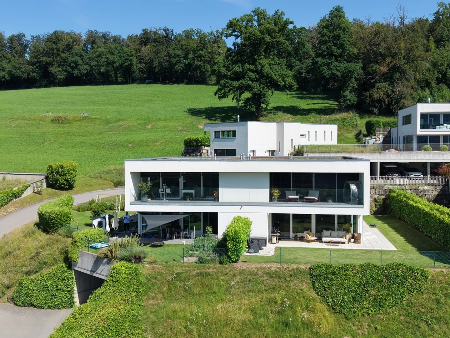 4,5 stanze - posizione unica - vista panoramica - giardino - terrazza - Foto 10 di 11