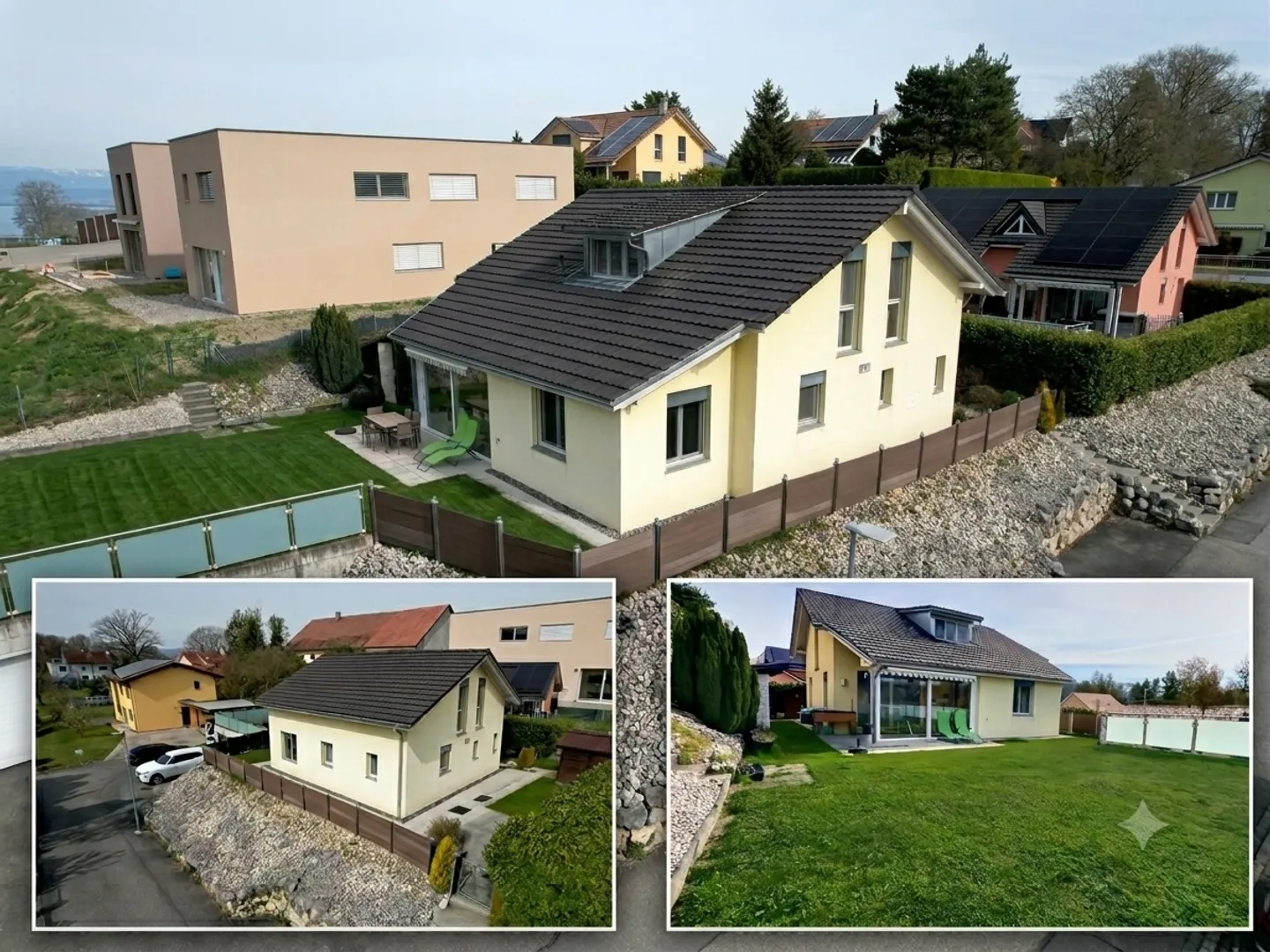 Wunderschöne freistehende Villa in absoluter Ruhe mit Geothermie in Domdidier - Foto 1 von 12