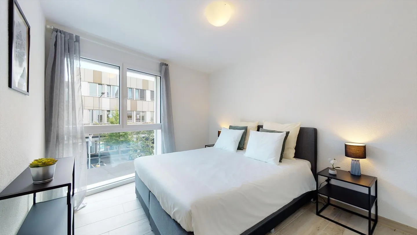 Appartement moderne entièrement meublé à Aigle - Photo 3 sur 13