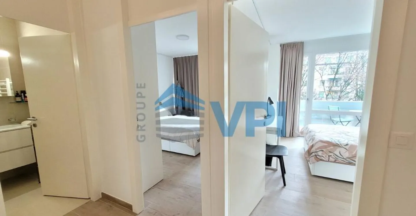 Malagnou: wunderschöne möblierte 6-Zimmer-Wohnung - Foto 5 von 11