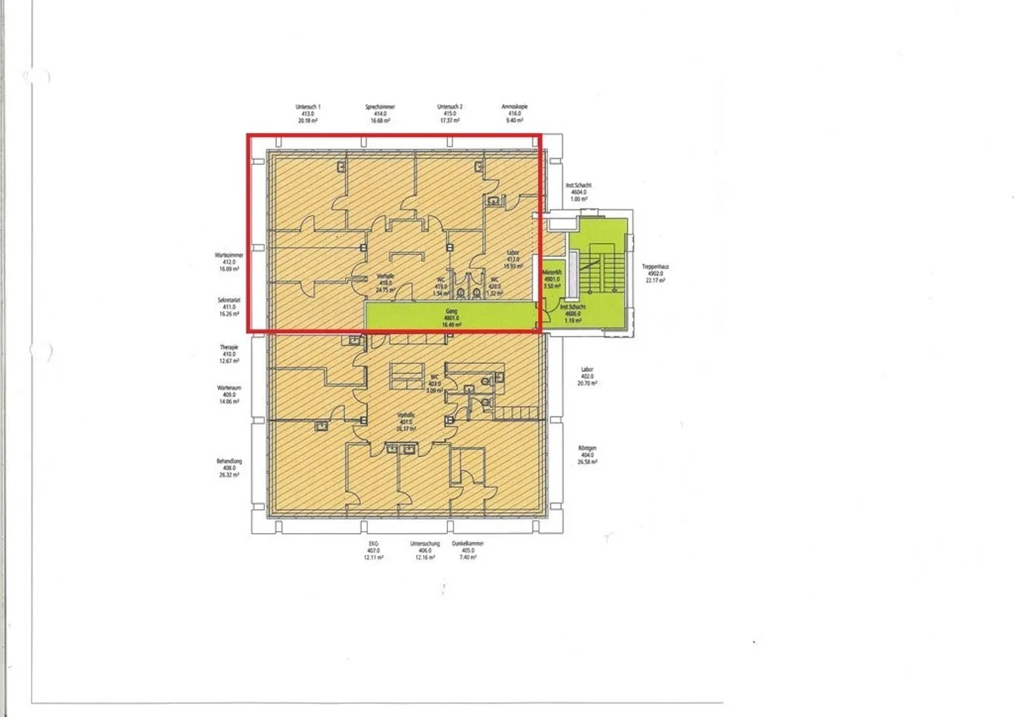 Opportunità: Spazio per studio/ufficio nel popolare centro medico di Arbon - Foto 11 di 11