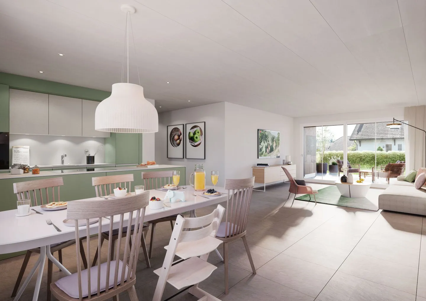 Moderno appartamento di 3,5 stanze con ampio patio - Foto 1 di 10