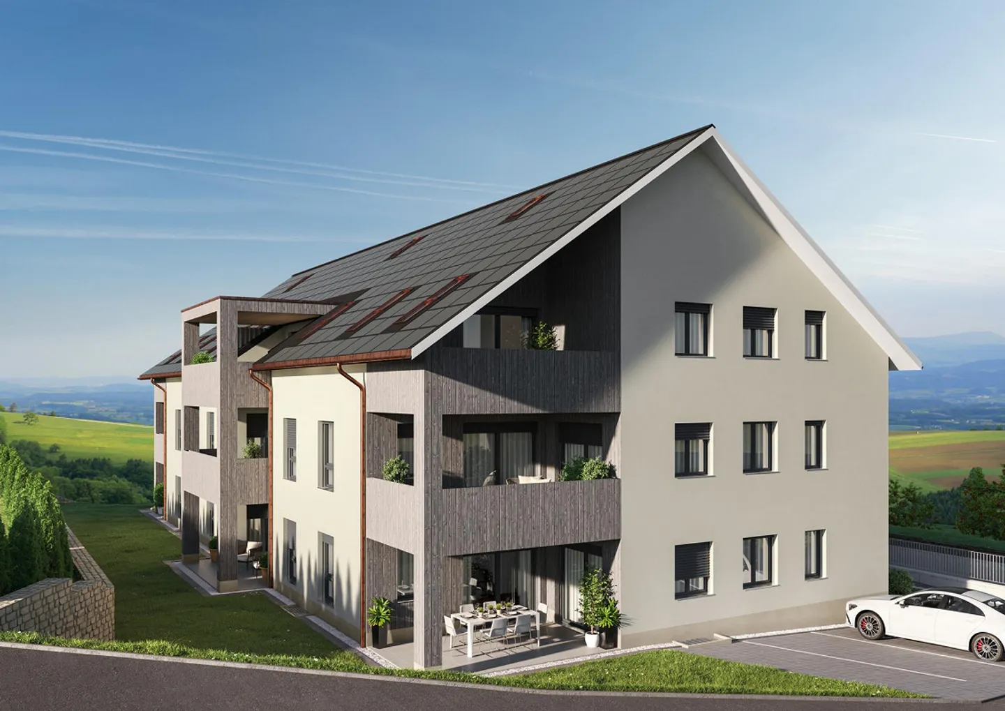 Moderne Eigentumswohnungen – Baustart erfolgt, Bezug im Herbst 2027 - Foto 2 von 6