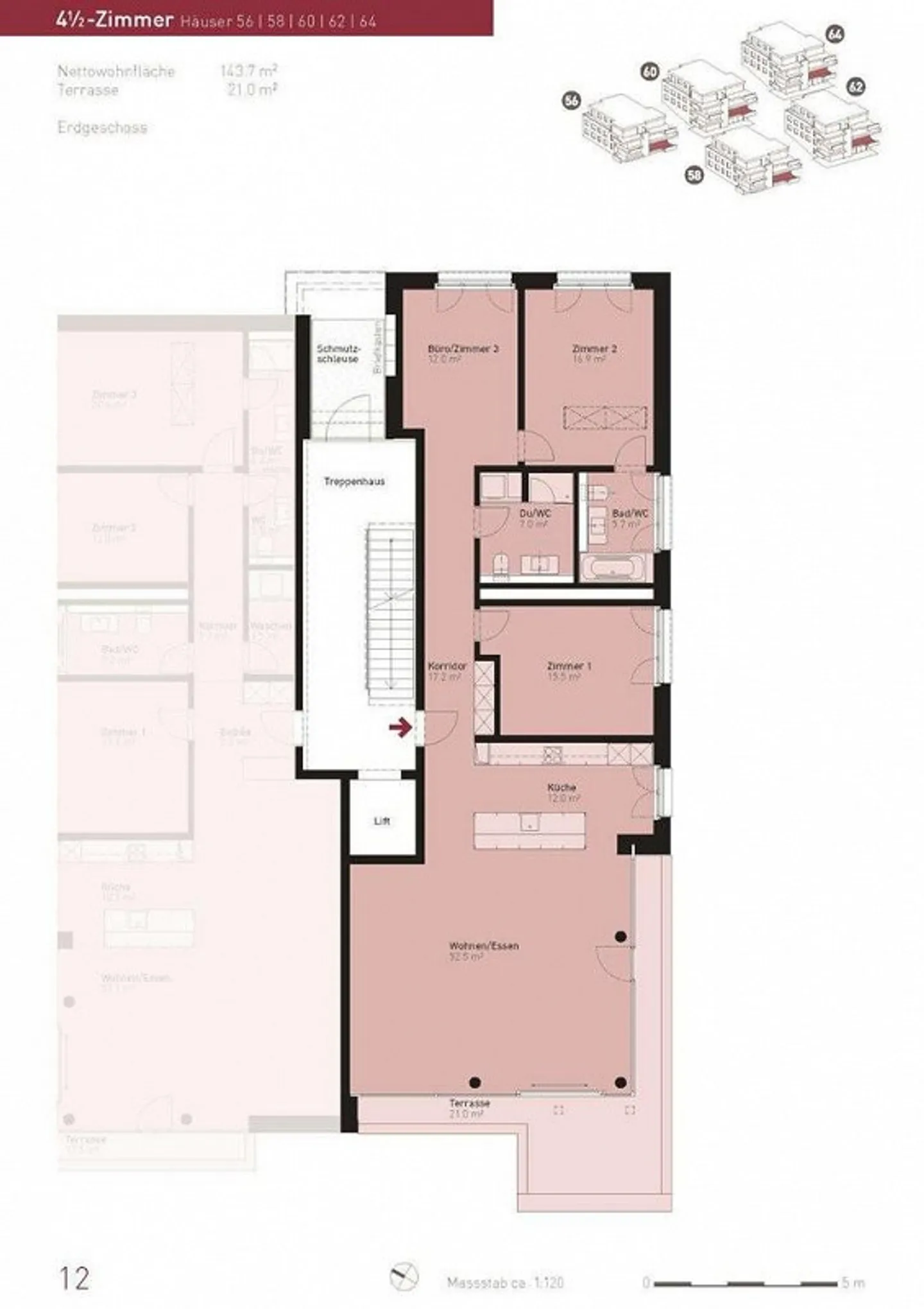 Appartement moderne avec place de parking gratuite - limité jusqu'au 31.03.2027 - Photo 6 sur 6