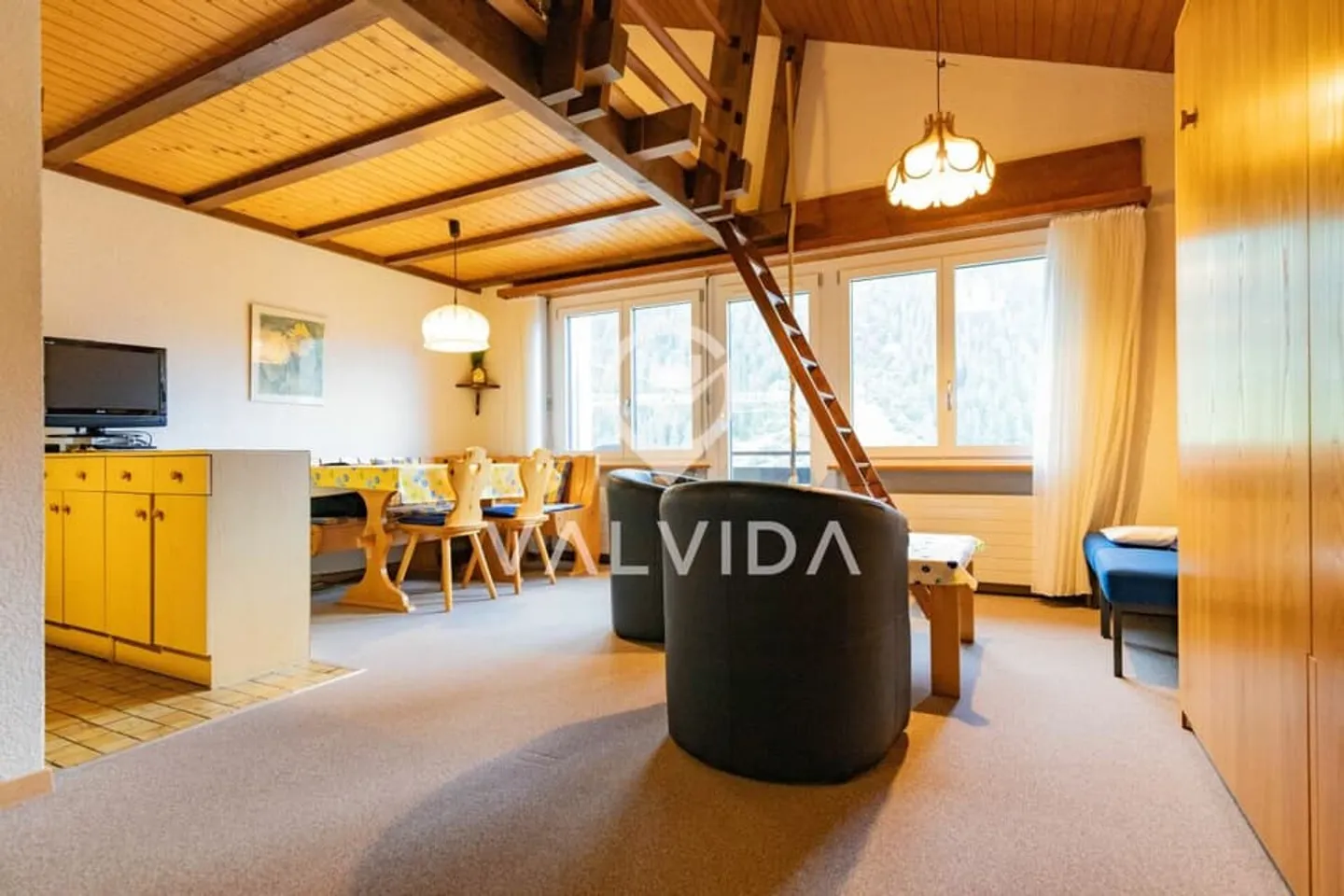 Incantevole appartamento 2.5 stanze a Wiler - La tua perfetta casa vacanze vicino a Lau - Foto 1 di 10