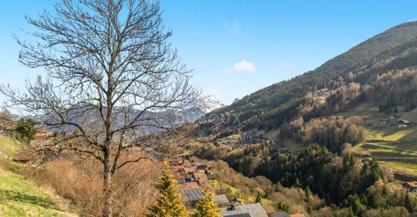 Magnifico terreno edificabile di 1'478 m2 con vista panoramica – Troistorrents - Foto 4 di 5