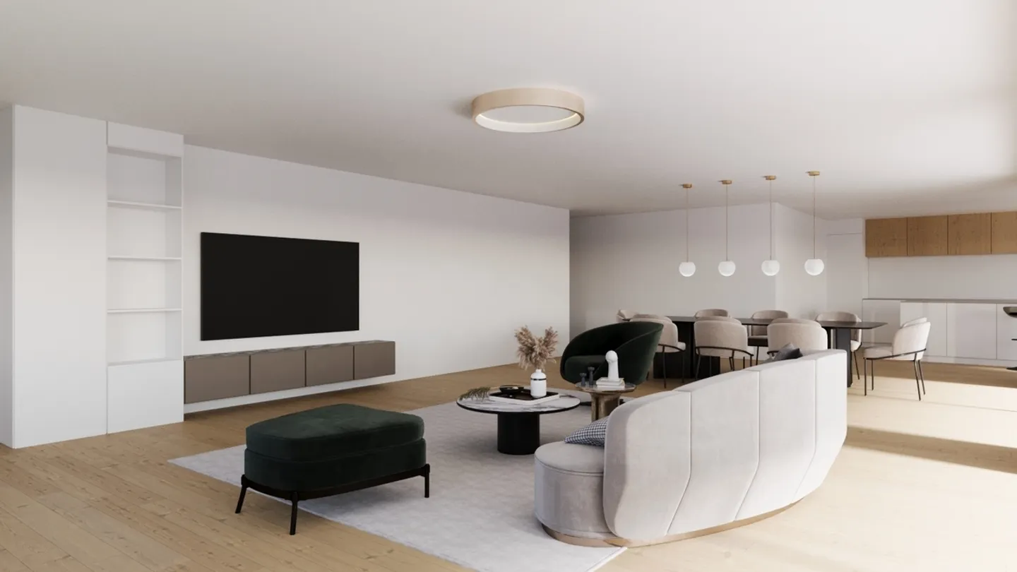 Grande appartamento di 6,5 locali di 210 m2 + 37 m2 di terrazza - Foto 4 di 8