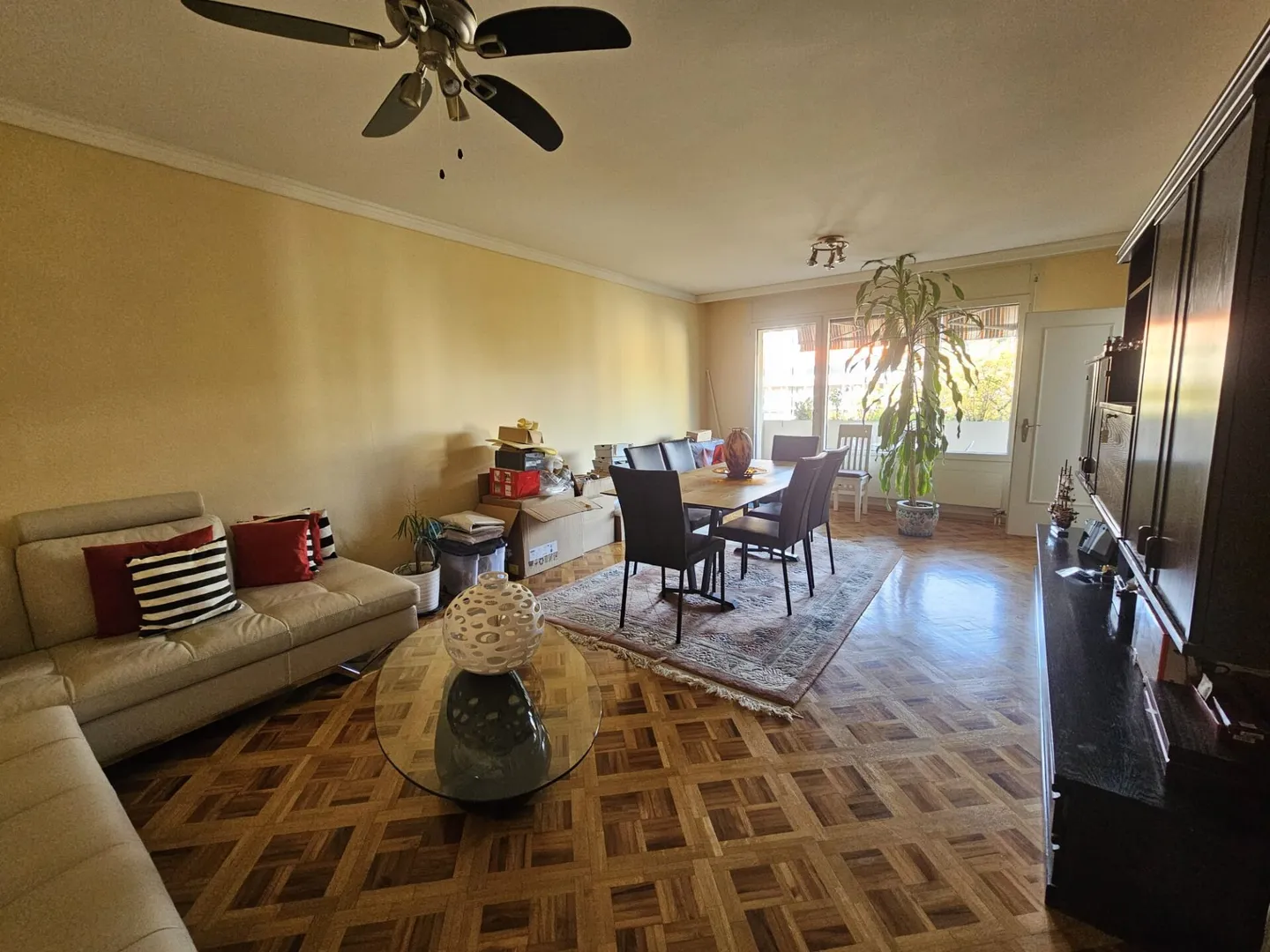 Family apartment with balcony and beautiful view of the Salève - Champel / Florissant on the 5th floor - Photo 2 of 8