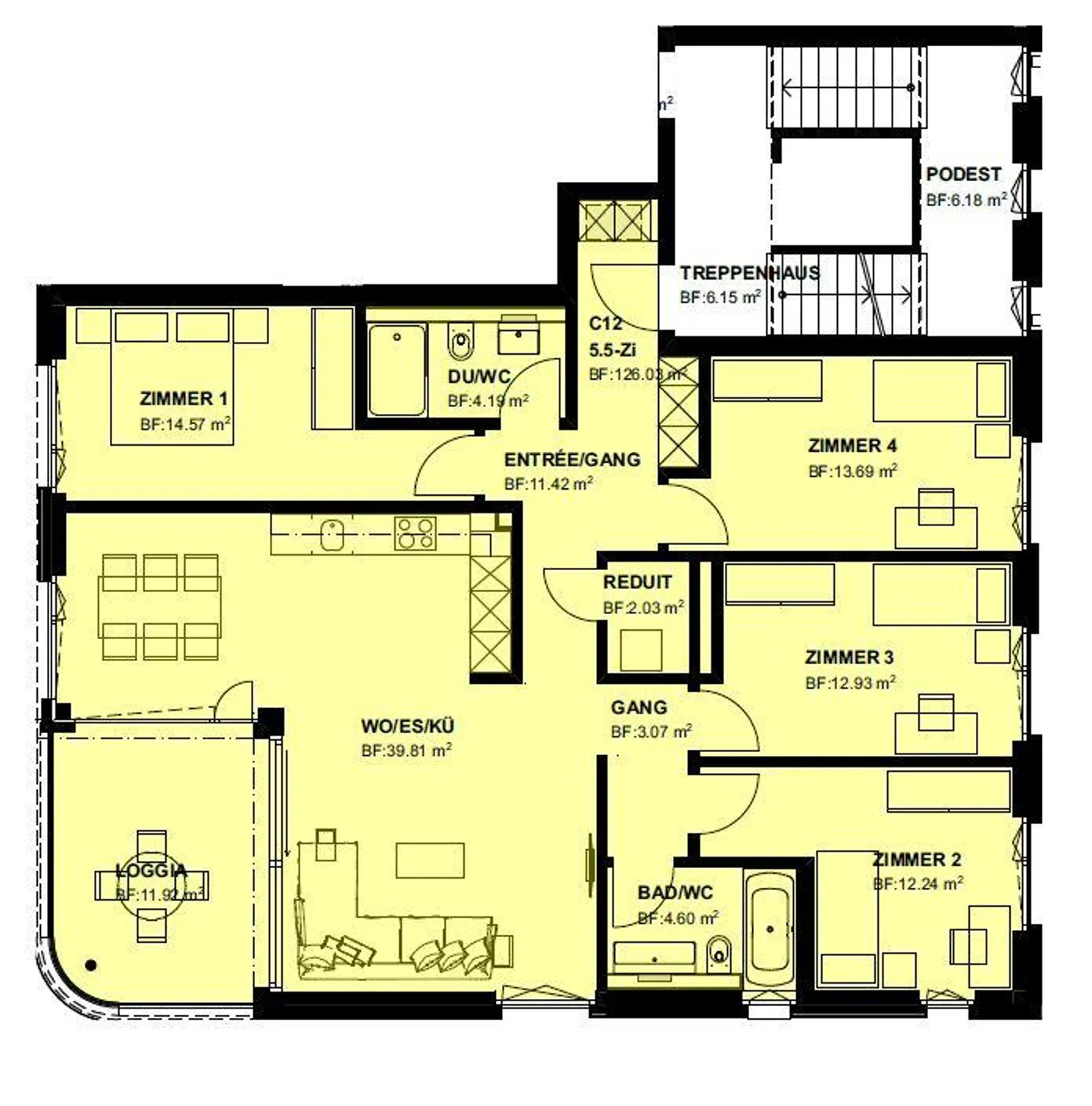 First rental - Family apartment near Lake Ägeri - Photo 9 of 9