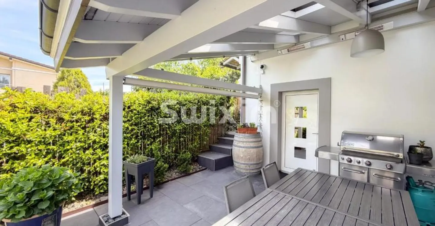 Maison moderne en campagne genevoise - Photo 6 sur 12