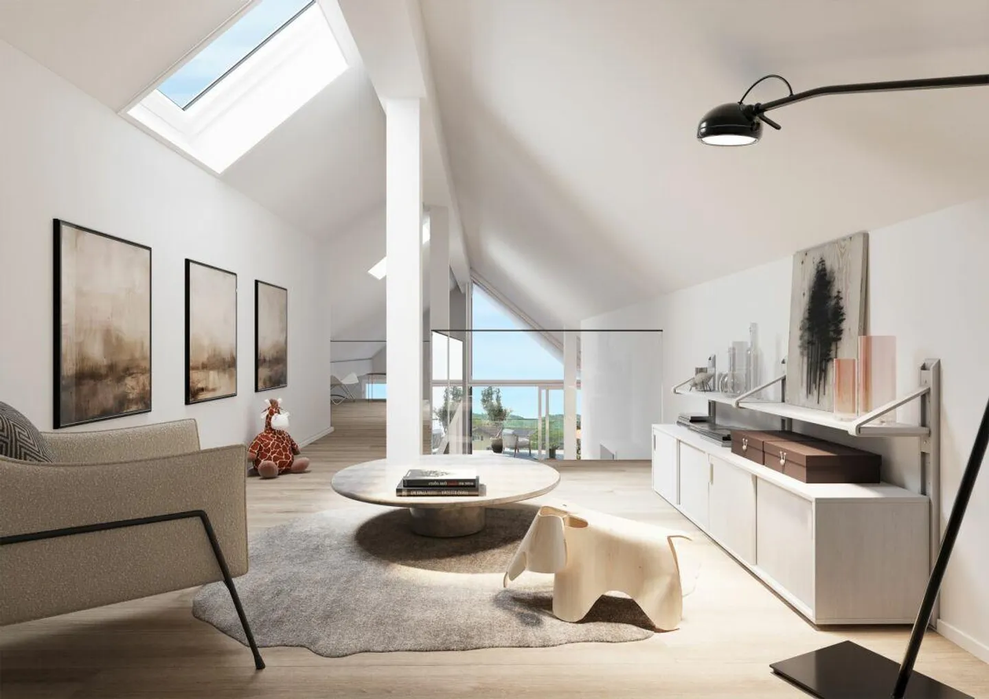 LIVING PARK VILLAGE - SALES START 2ND STAGE - 4.5-room apartment in the attic... - Photo 2 of 11