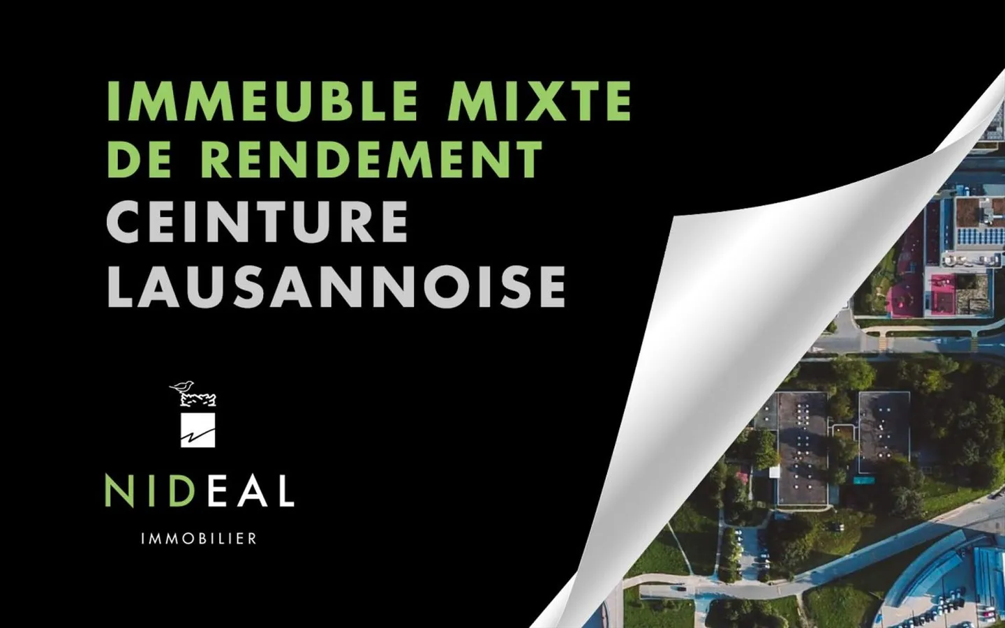 Bâtiment de revenus - Ceinture de Lausanne - Photo 1 sur 1