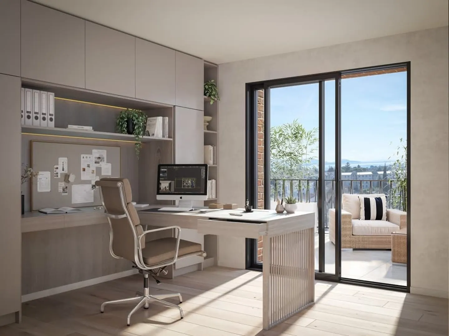 Dachterrasse 49m²-Minergie 4,5 Zimmer 118m²-Lieferung 2027 - Foto 7 von 9