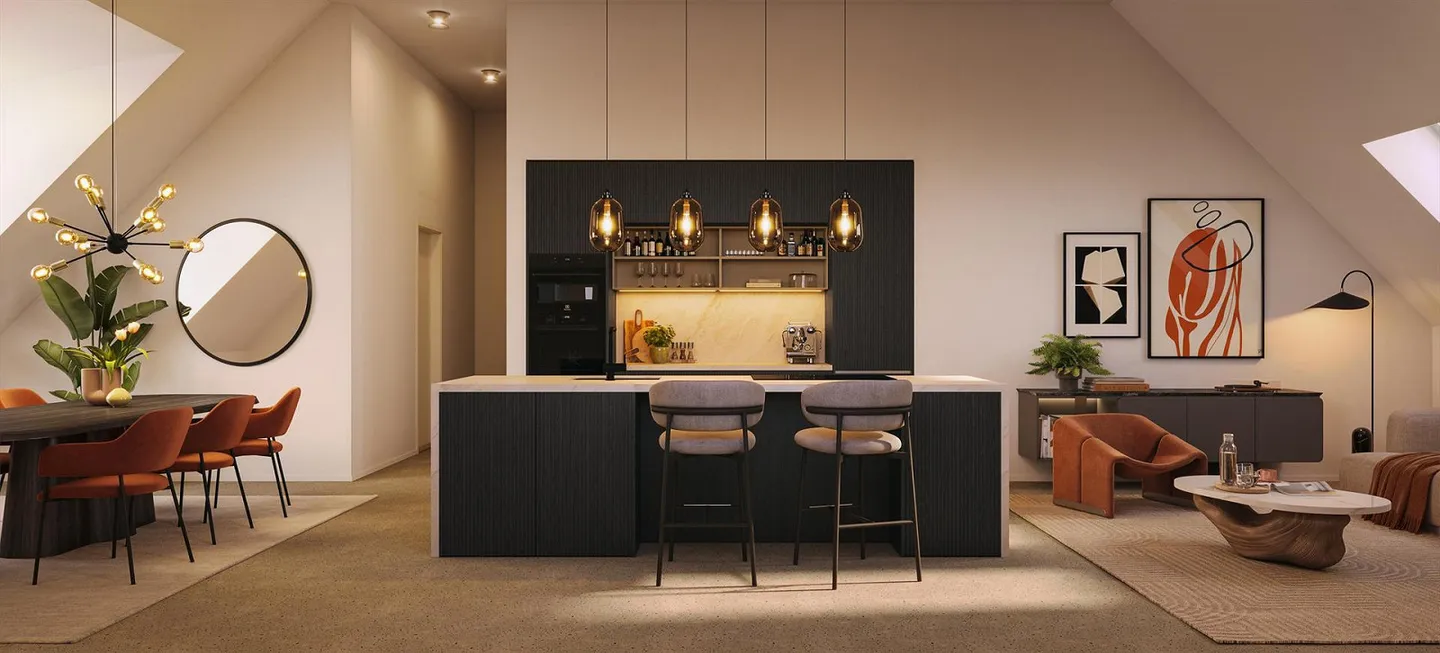 Luxus-Penthouse in Zürich-Oerlikon - Foto 2 von 4