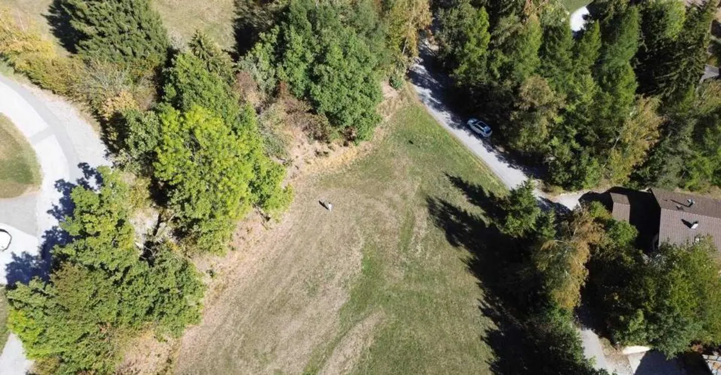 Building land of 3,279 m² in Arbaz - quiet, view, south-facing - Photo 3 of 5