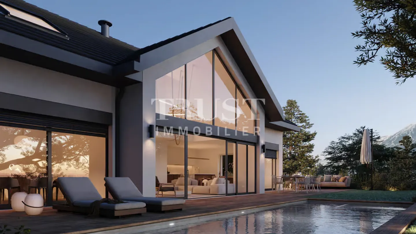 Villa moderne avec vue sur le lac - Photo 4 sur 5