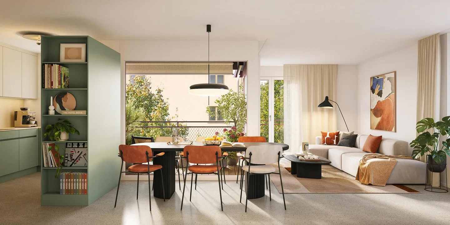 Nuovo progetto di costruzione frieda: appartamento di 3.5 locali a Zurigo-Oerlikon - Foto 3 di 5