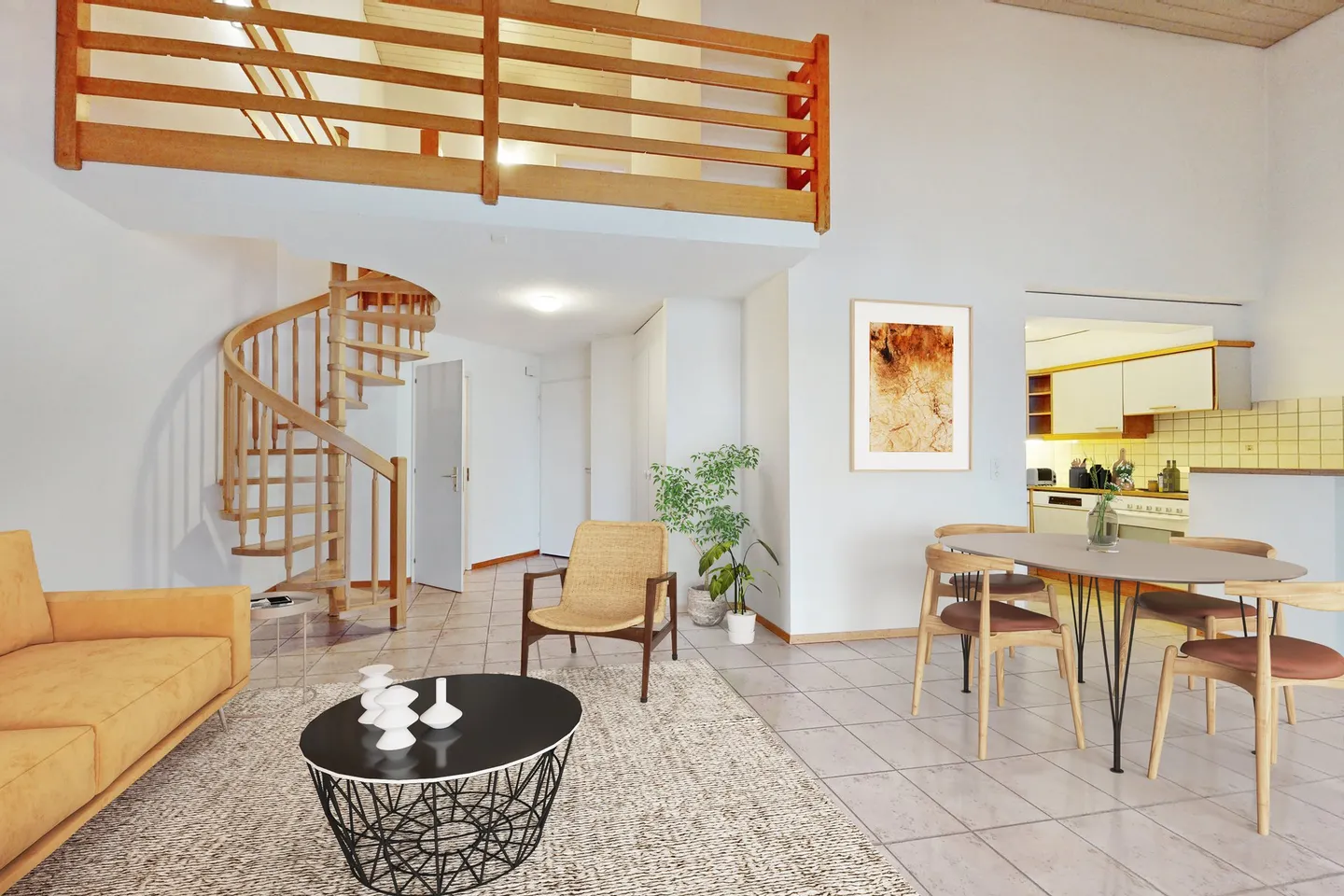 Charmantes Duplex in Echallens - Foto 1 von 2
