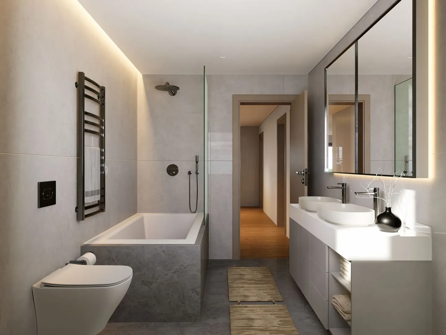 (Reserved) New Construction in Heimberg - 2.5 Room Garden Apartment - Photo 10 of 12