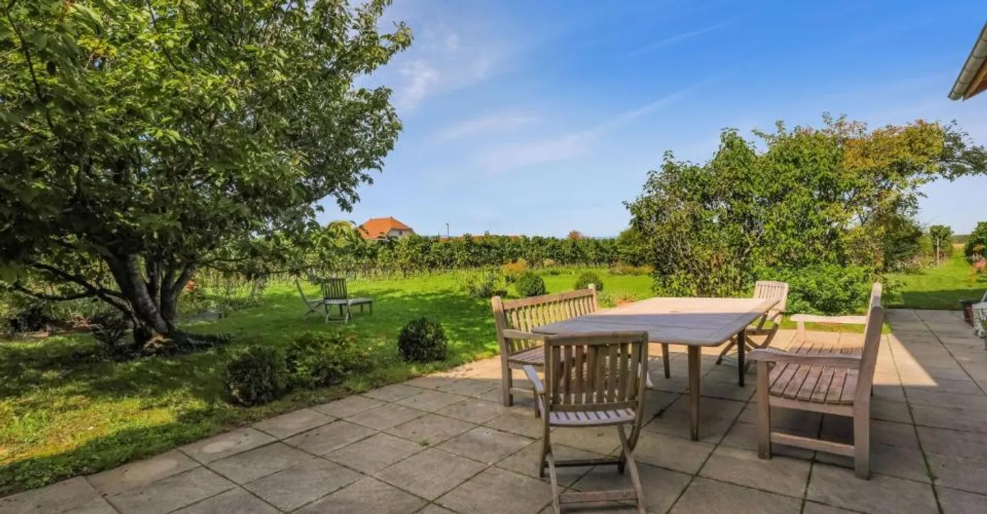 Incantevole villa di campagna con giardino ai margini dei vigneti di Jussy - Foto 6 di 12