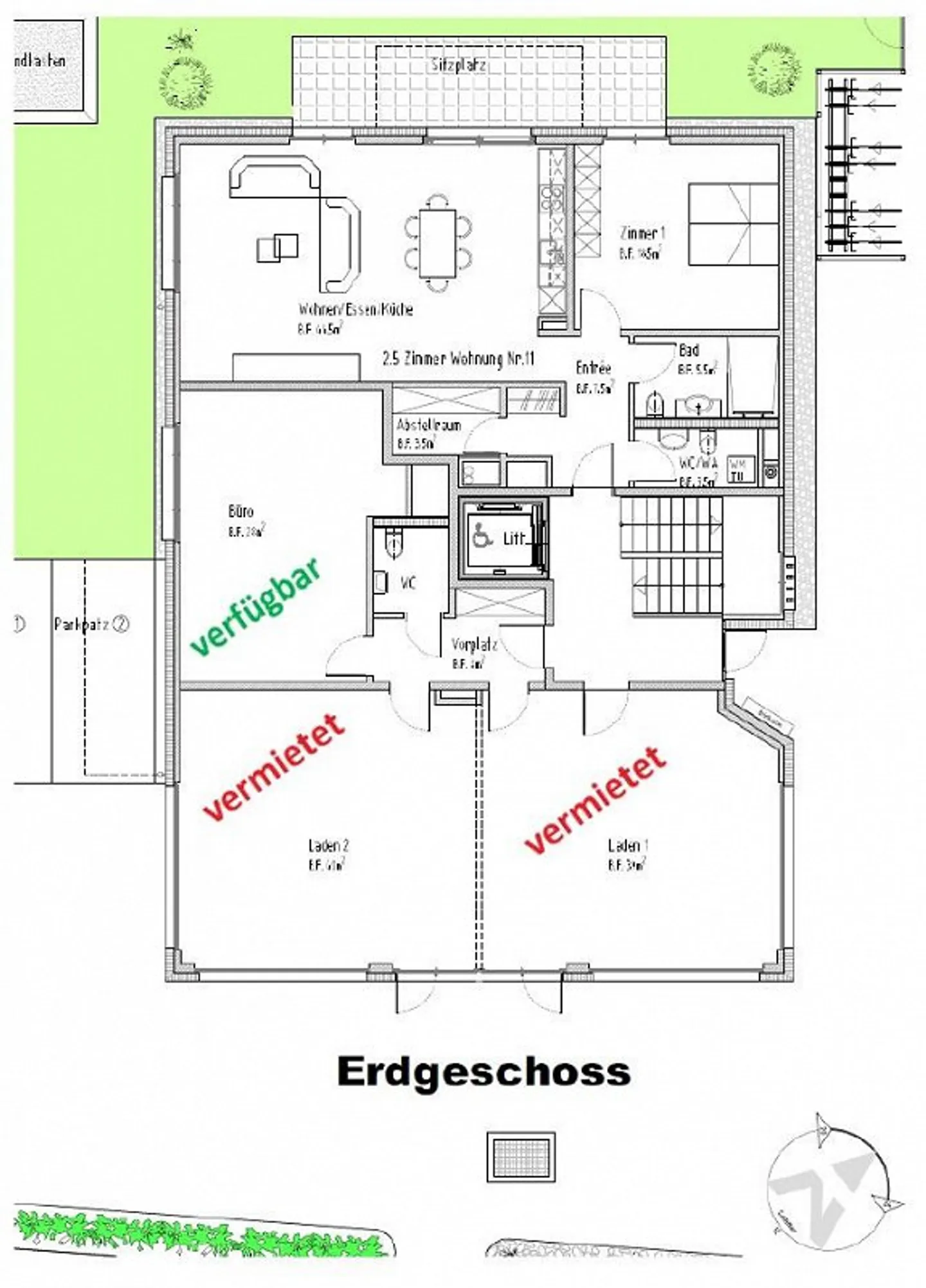 Moderno spazio commerciale di 1 camera a Fällanden - Foto 5 di 5