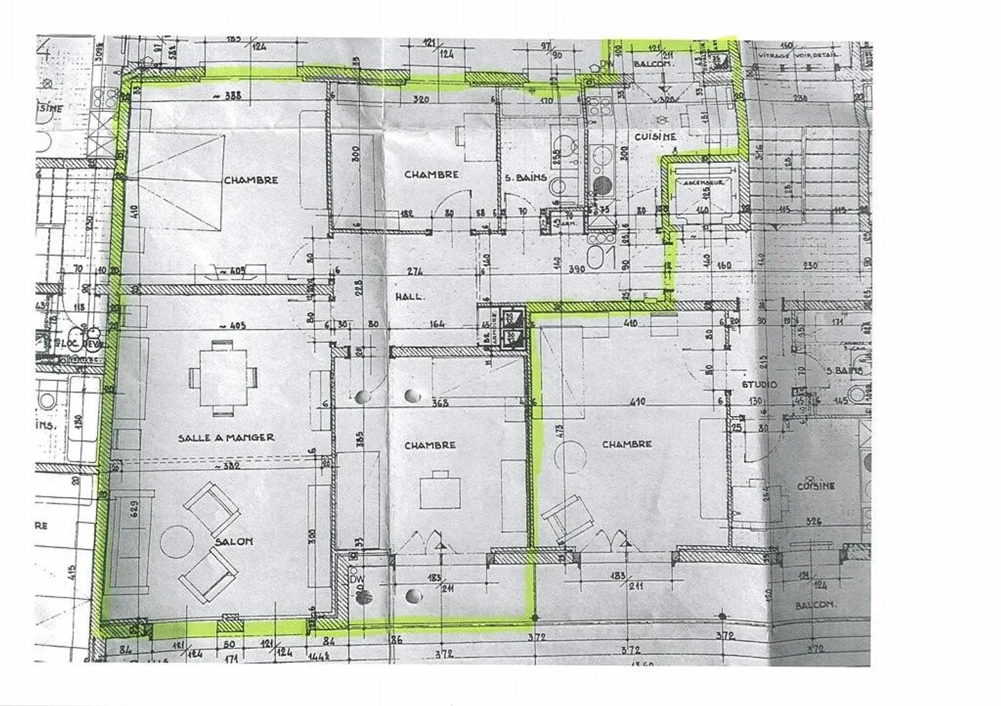 Geräumige Wohnung im Stadtzentrum im obersten Stockwerk! - Foto 9 von 9