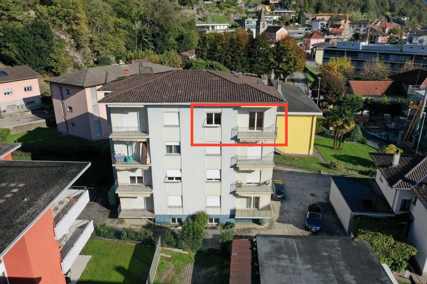 Bellinzona/Carasso - 3.5 Zimmer im obersten Stock (ref. 365-7) - Foto 7 von 7