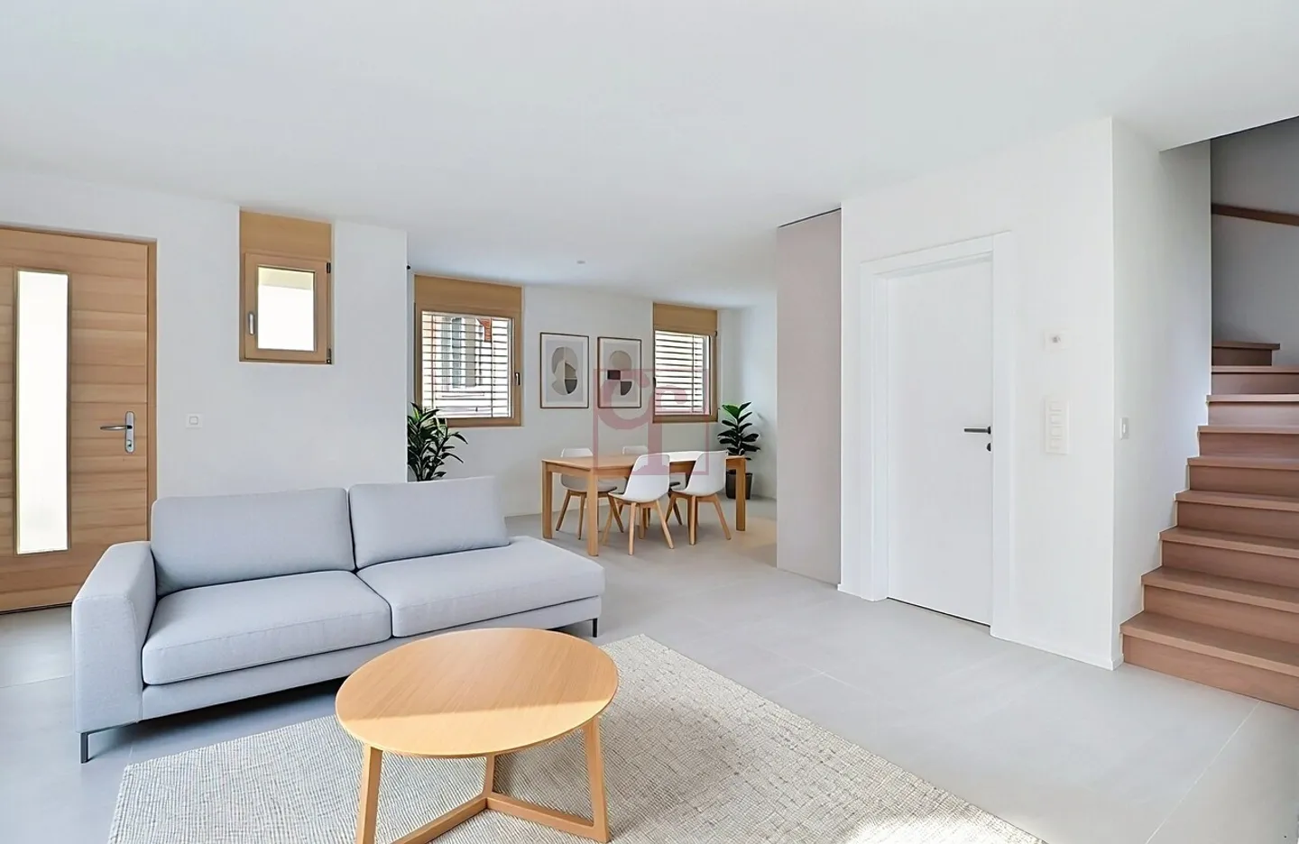 Romont - Splendid new triplex of 4.5 rooms with private garden - Photo 5 of 17