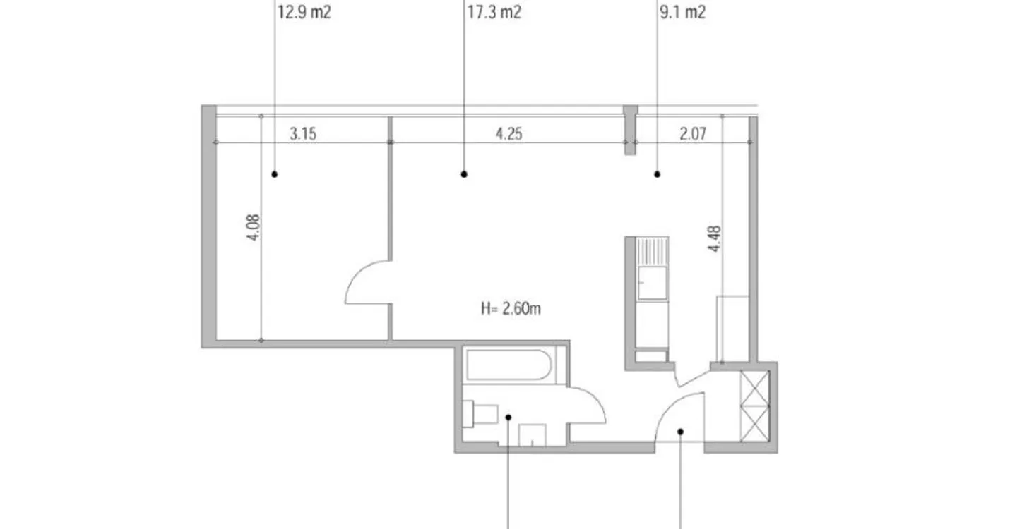 3-Zimmer-Wohnung, 1217 Meyrin - Foto 7 von 7