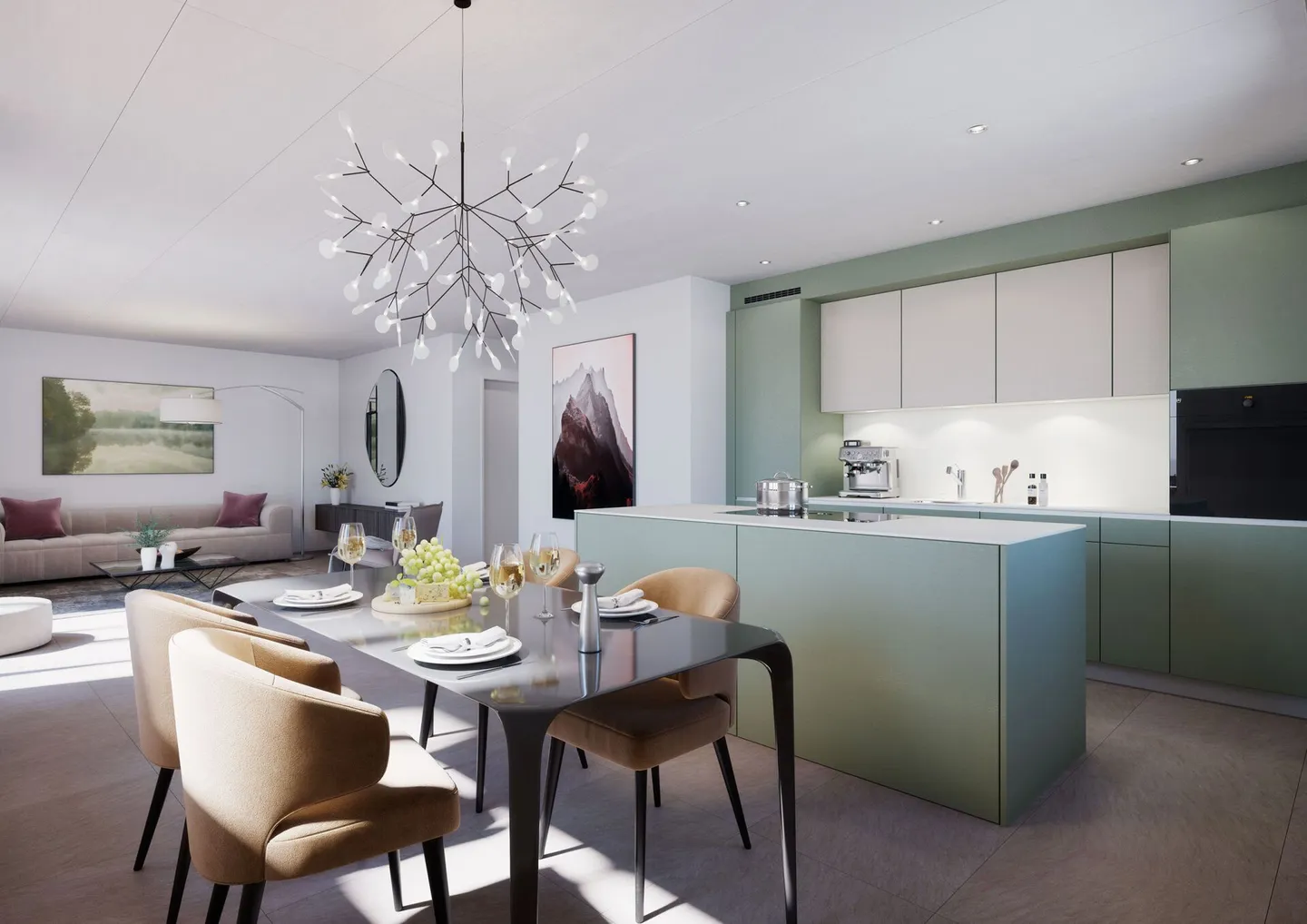 Moderno appartamento di 3,5 stanze con ampio patio - Foto 3 di 10