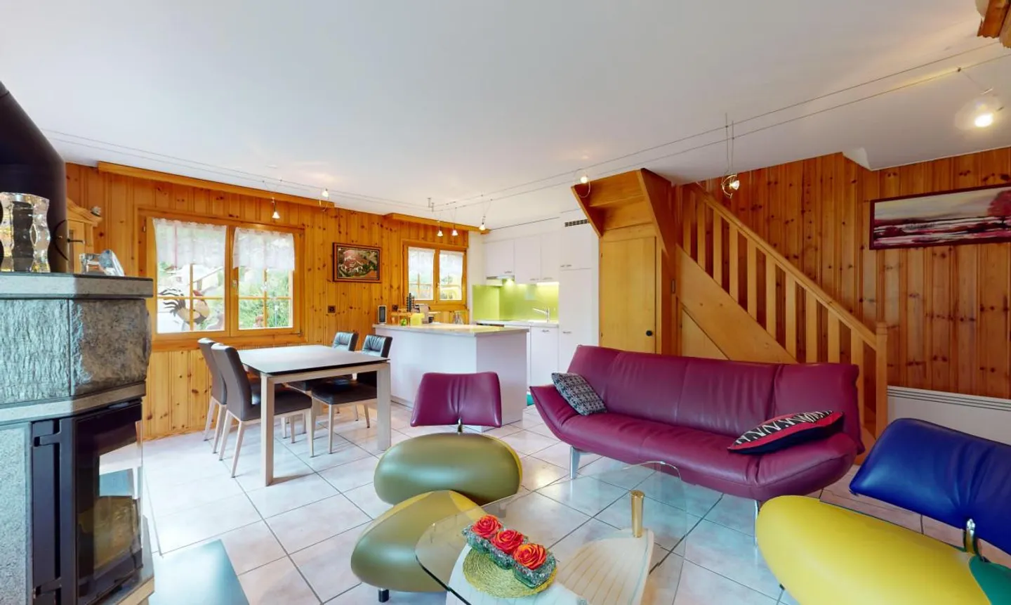 Splendido Chalet con Vista Panoramica a Saclentse (Nendaz) - Foto 9 di 13