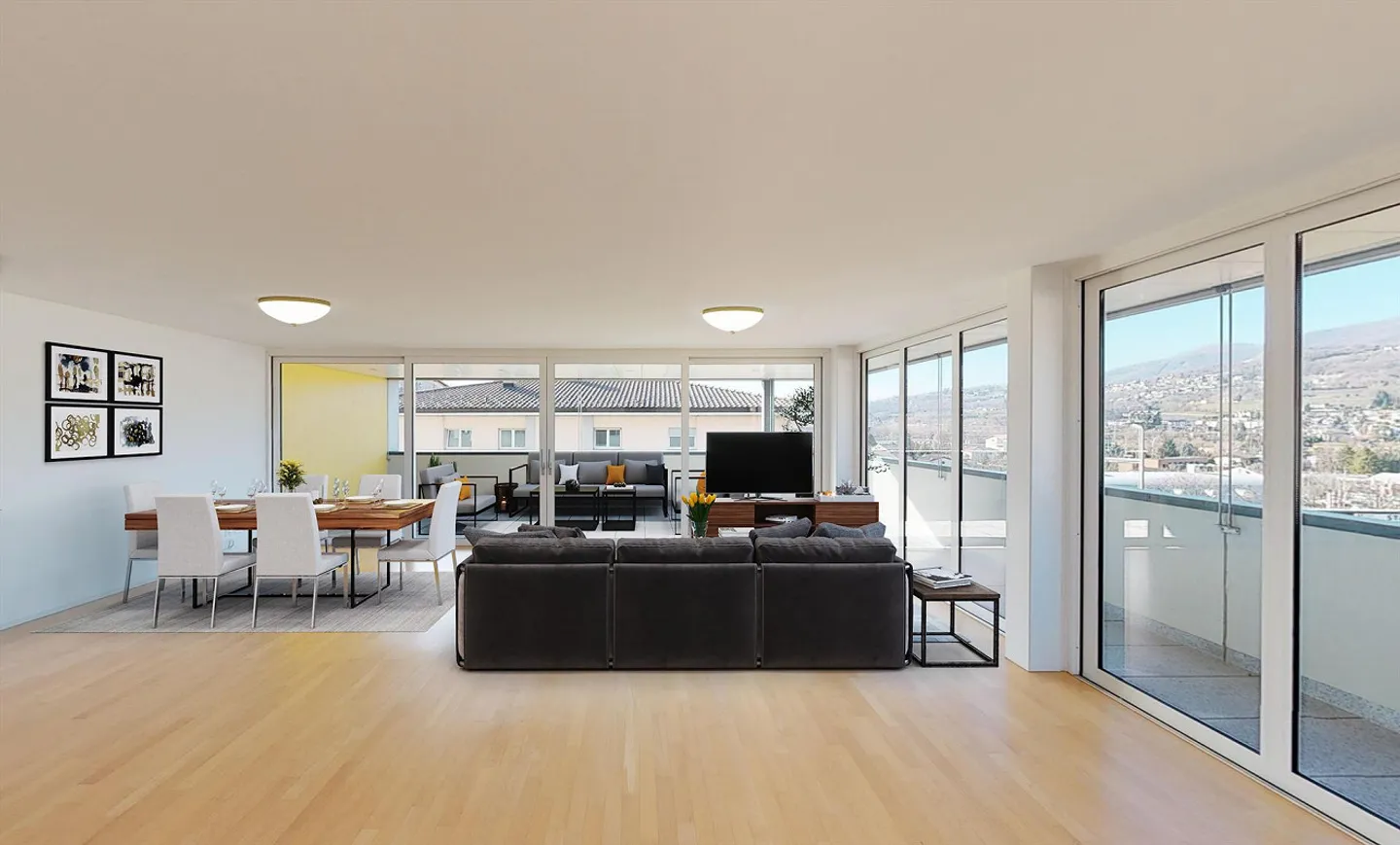 Mendrisio CENTRO GRANDE appartamento di 4.5 locali con AMPIA terrazza - Foto 18 di 18