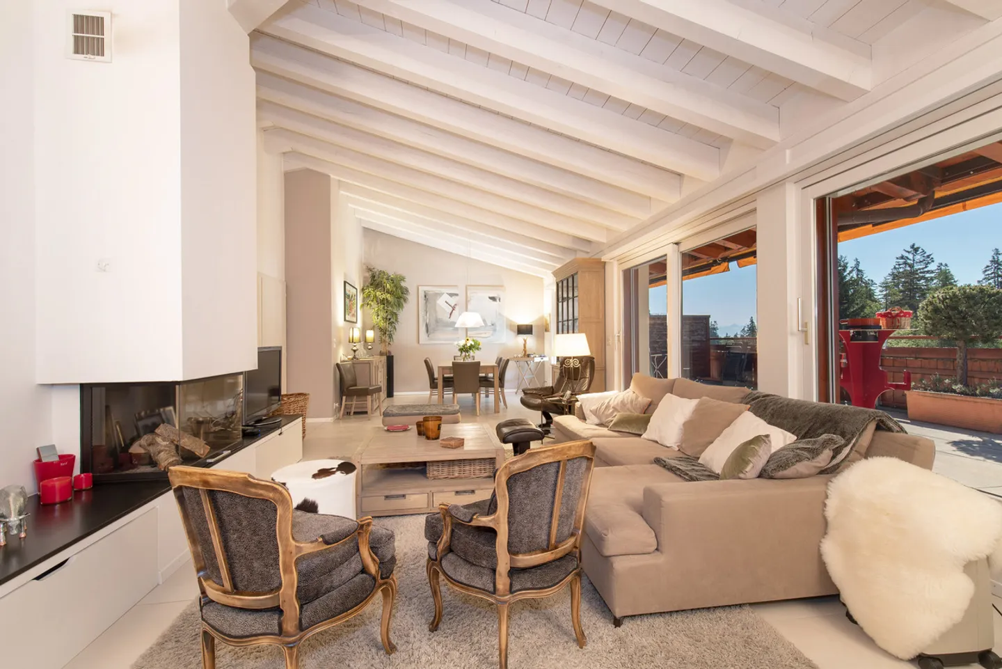 Raro e magnifico duplex attico nel centro di Crans-Montana - Foto 3 di 13
