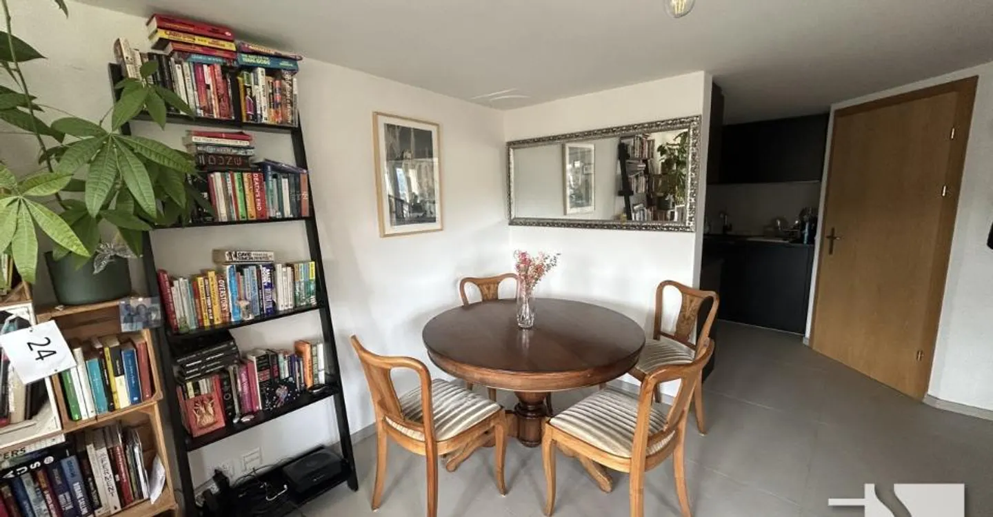 Renoviertes Duplex-Apartment mit Freier Aussicht - Foto 8 von 12