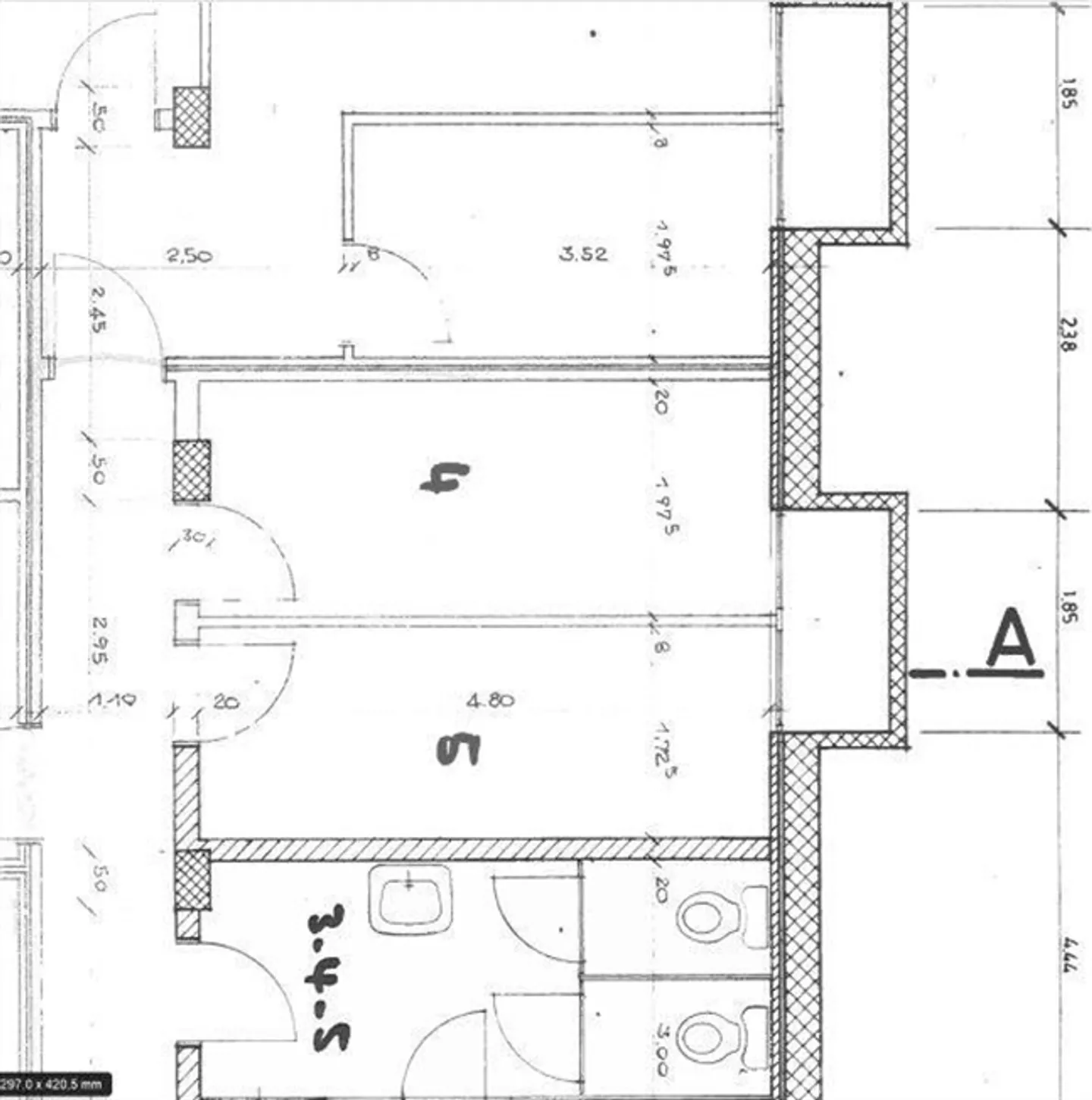4 Office Rooms of approx. 100 m2 in a very central location - Photo 13 of 13