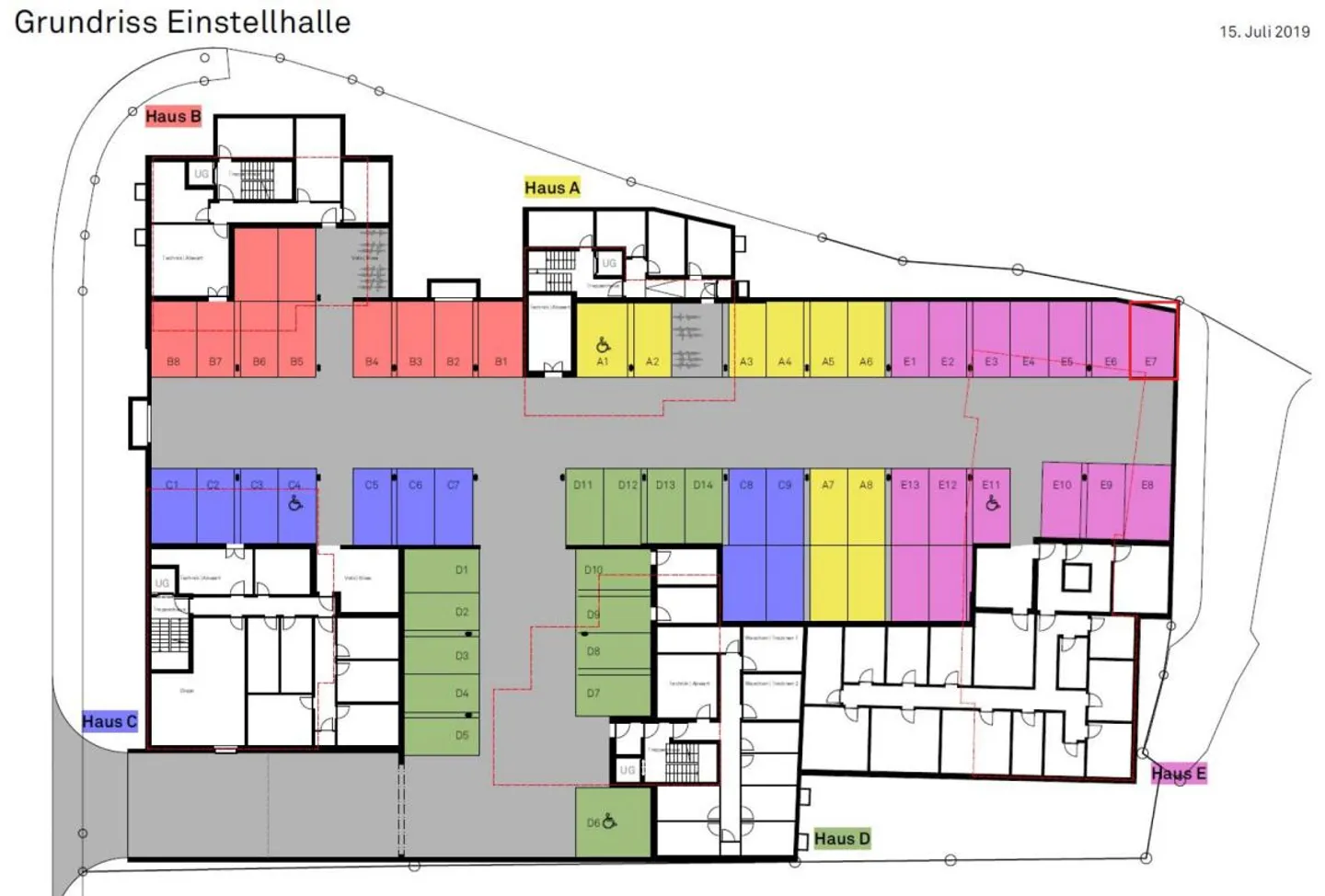 Underground parking space in Sargans E7 - Photo 1 of 1