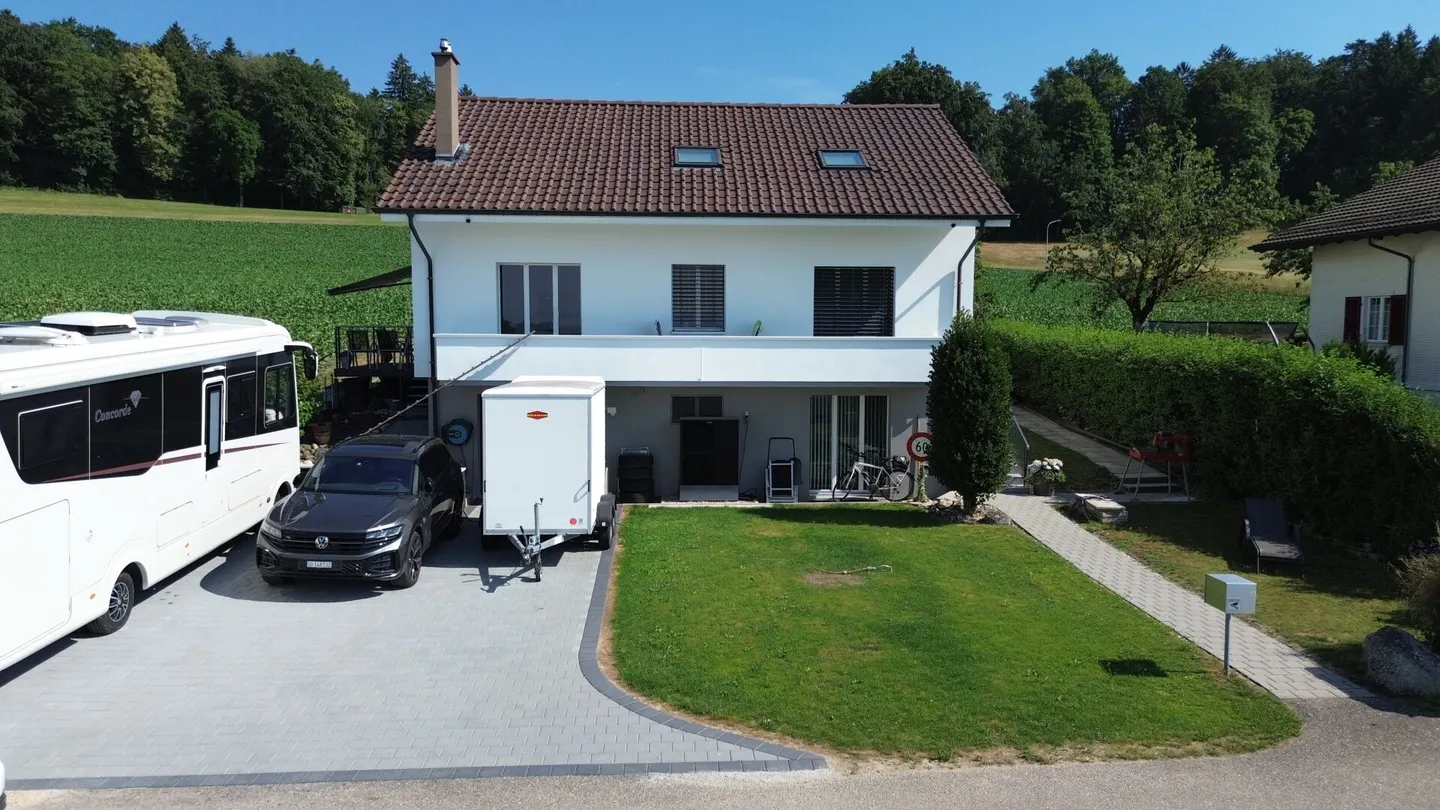 Maison individuelle exclusive de 7,5 pièces avec 191 m² de surface habitable et vue sur les Alpes entièrement rénovée - Photo 13 sur 13