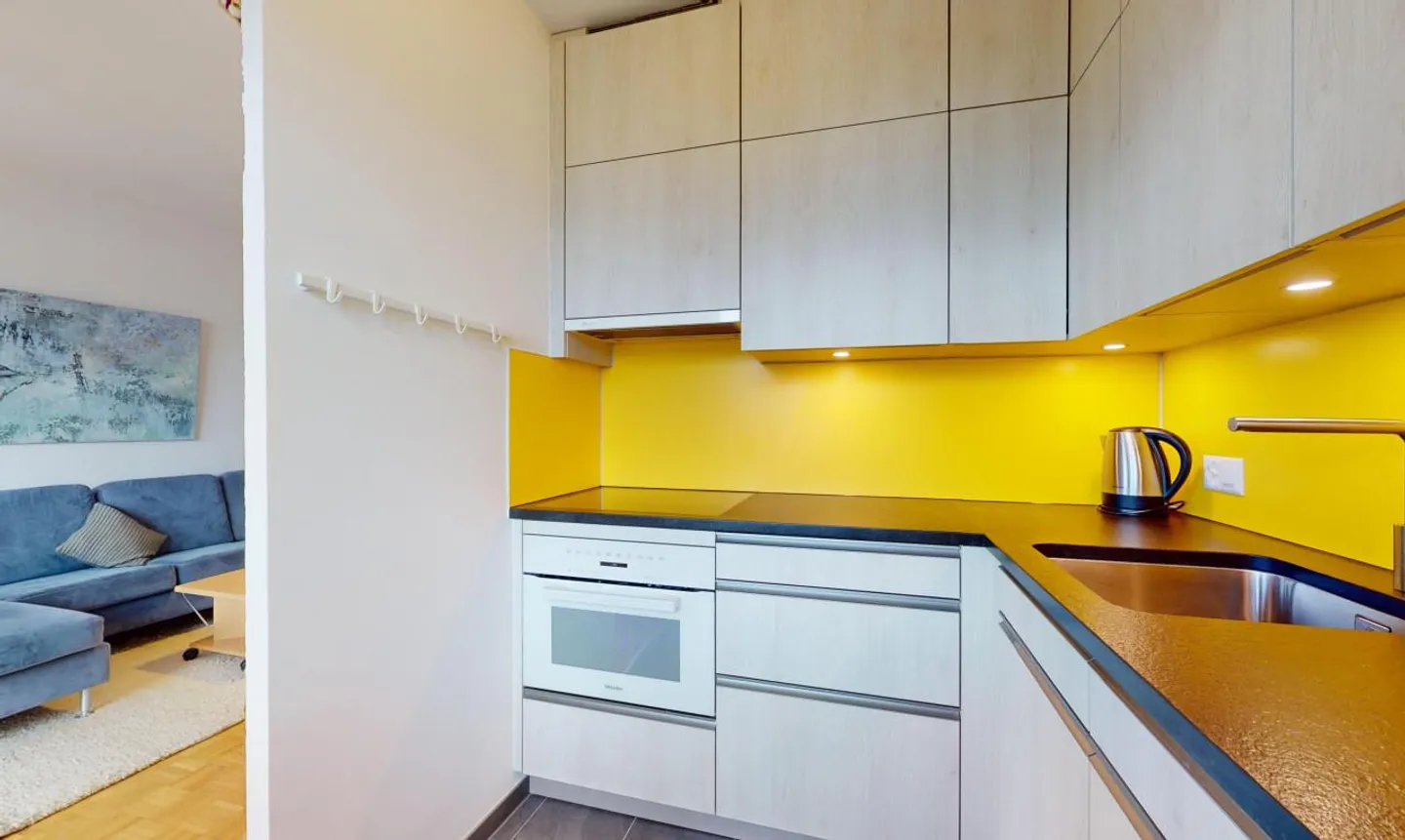 Esclusivo: Bell'appartamento con 2 camere con vista sul Lago di Ginevra - Foto 4 di 13