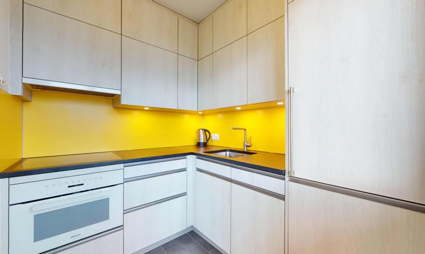 Esclusivo: Bell'appartamento con 2 camere con vista sul Lago di Ginevra - Foto 5 di 13