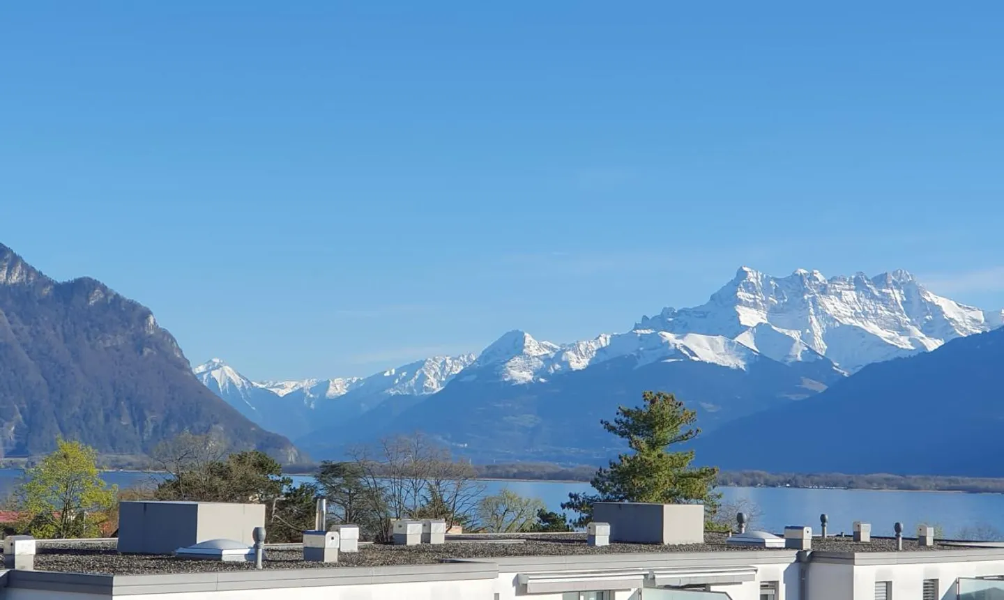 Esclusivo: Bell'appartamento con 2 camere con vista sul Lago di Ginevra - Foto 2 di 13