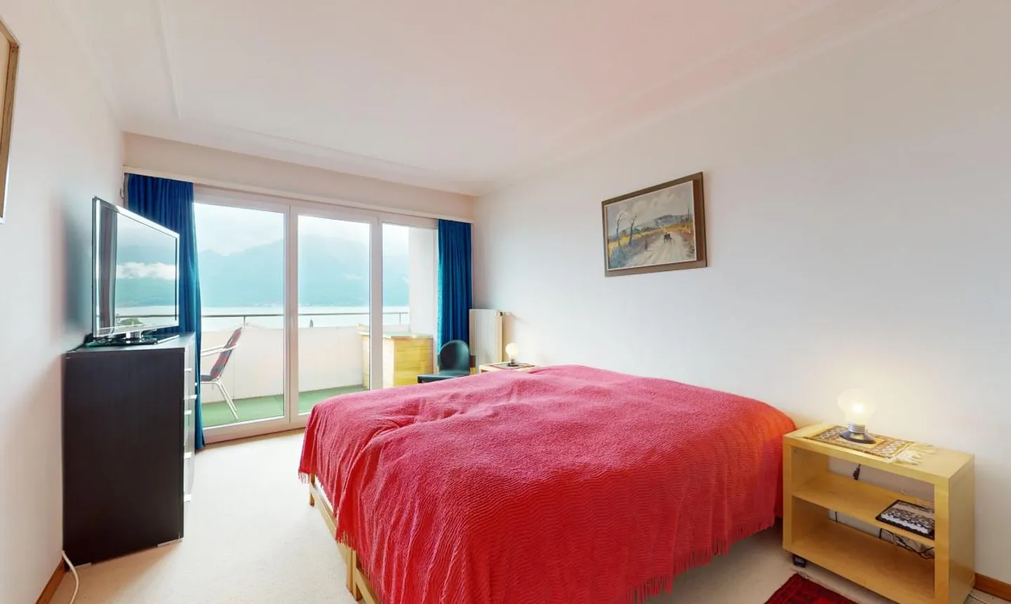 Esclusivo: Bell'appartamento con 2 camere con vista sul Lago di Ginevra - Foto 8 di 13