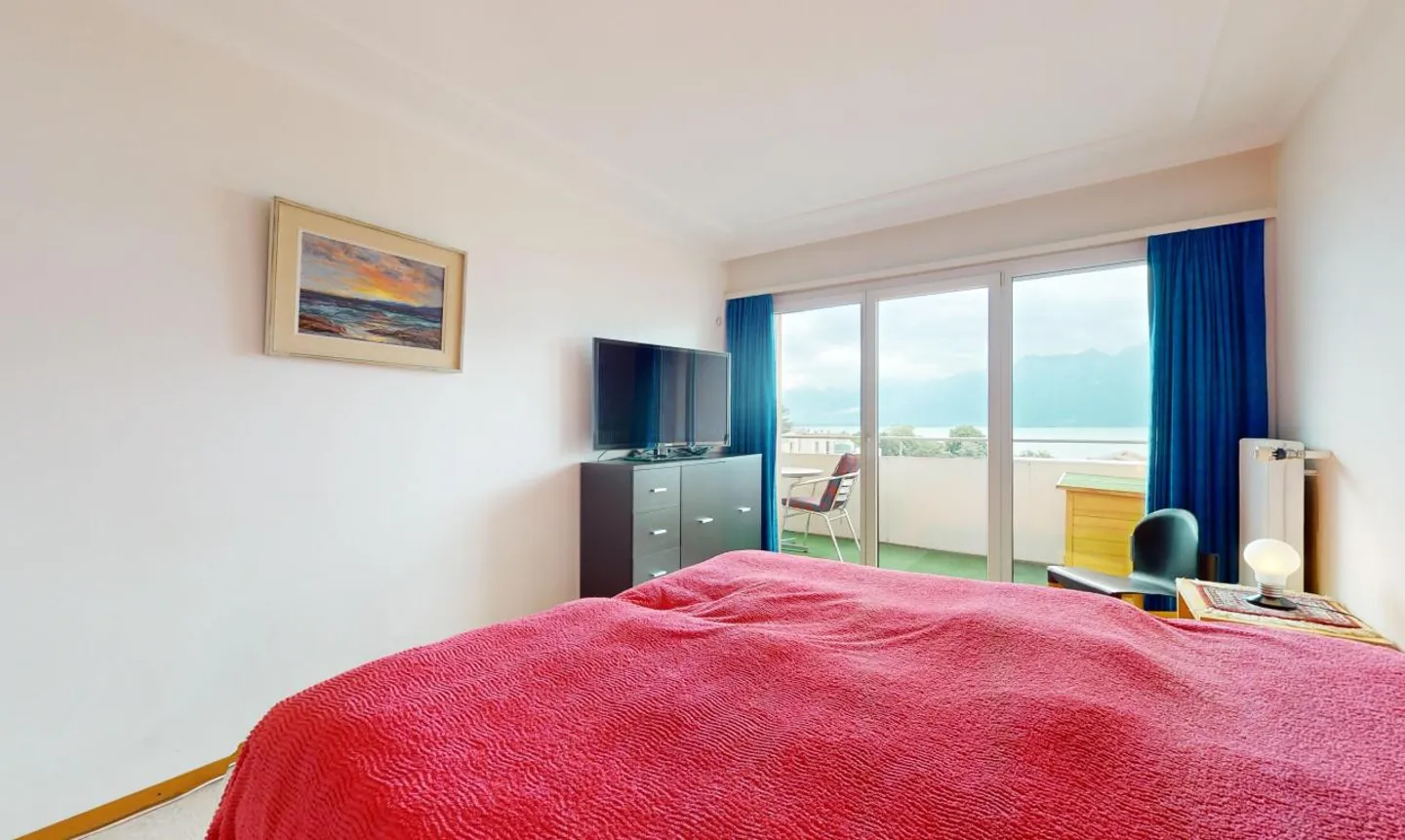 Esclusivo: Bell'appartamento con 2 camere con vista sul Lago di Ginevra - Foto 9 di 13