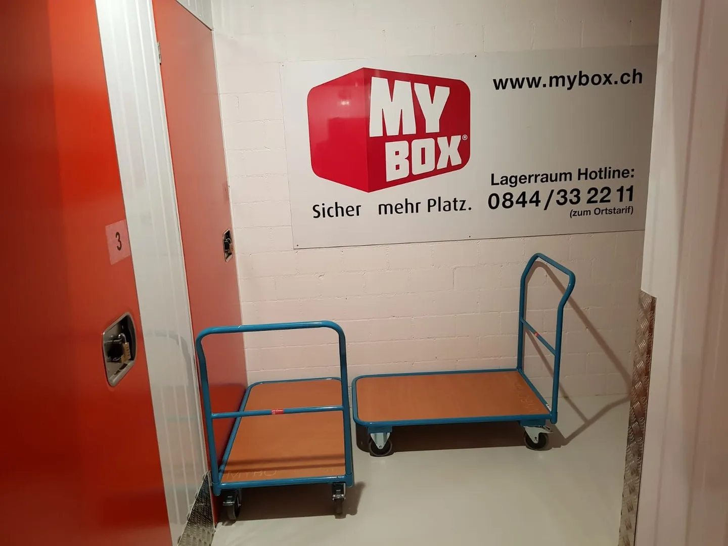 Lagerräume zw. 7m3 und 25m3 flexibel zu vermieten. Keine Kündigungsfrist. - Foto 3 von 5