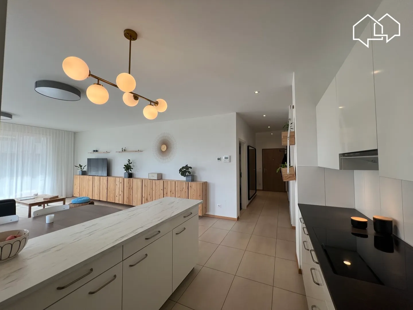 Appartement lumineux de 4.5pces au rez-de-chaussée - Photo 5 sur 18