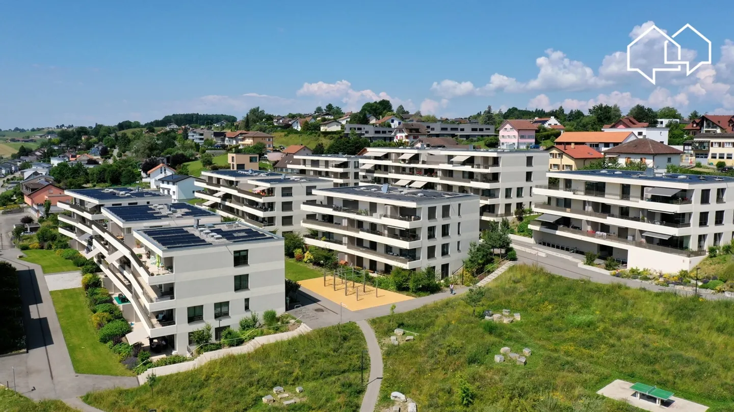 Appartement lumineux de 4.5pces au rez-de-chaussée - Photo 17 sur 18