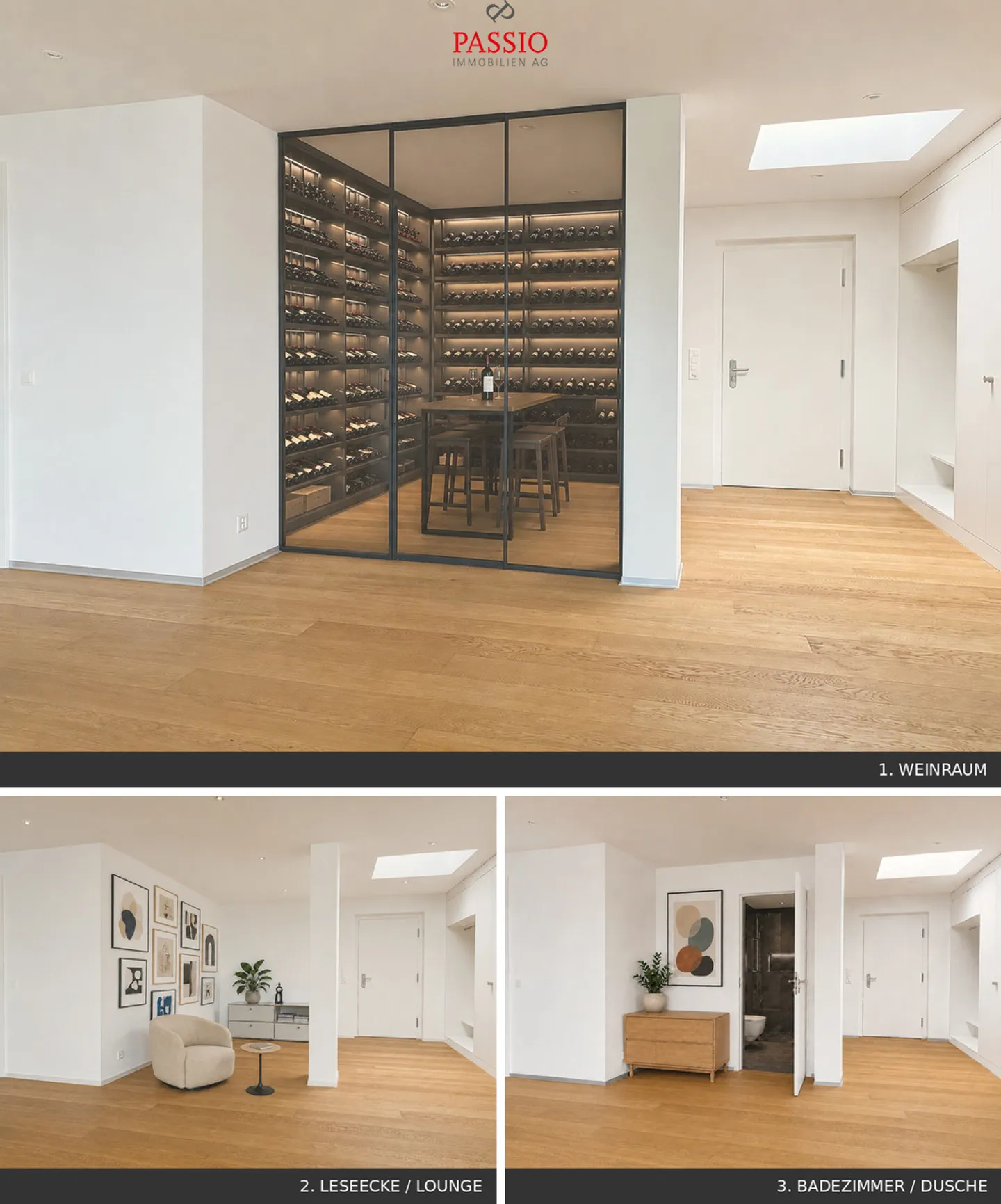 Living above Lake Biel - Attic with 197 m² and breathtaking panorama - Photo 15 of 24