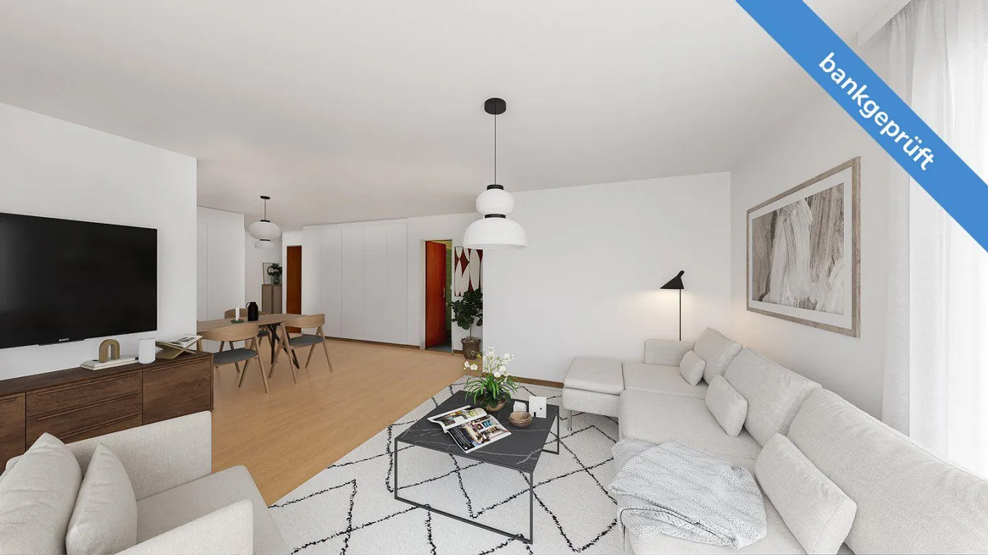 AgentSelly - Luminoso appartamento di 5,5 stanze con molto potenziale - Foto 2 di 13