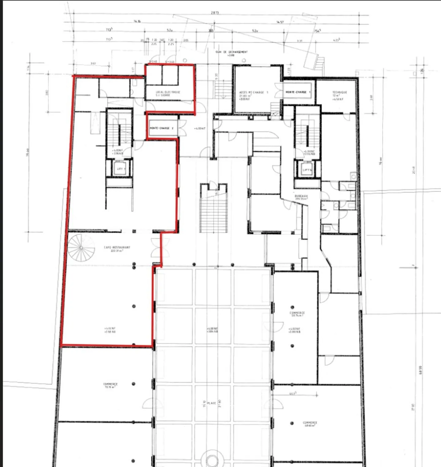 Commercial space fitted out as a restaurant - city center - Photo 2 of 3